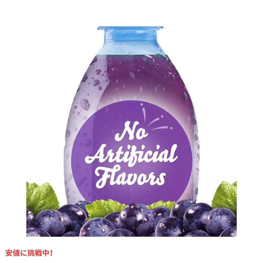 クリスタルライト Crystal Light オンザゴー グレープ ドリンクミックス カフェイン入り 0.11オンス/10本入り On the Go Grape Energy Drink Mix 0.11oz/10pk 6