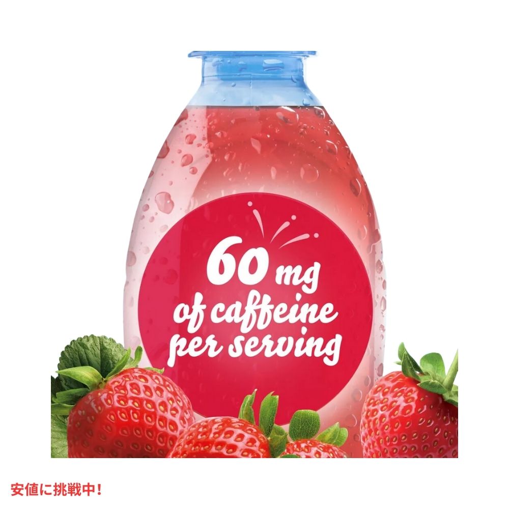 クリスタルライト Crystal Light ワイルドストロベリー ドリンクミックス カフェイン入り 0.11オンス/10本入り Wild Strawberry Drink Mix 0.11oz/10pk 6