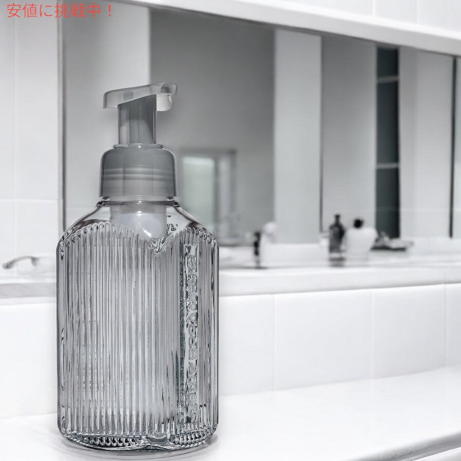 バス & ボディワークス Bath&Body Works チャコールバーティカルライン 泡ハンドソープ用 ディスペンサー Foaming Hand Soap Dispenser 5