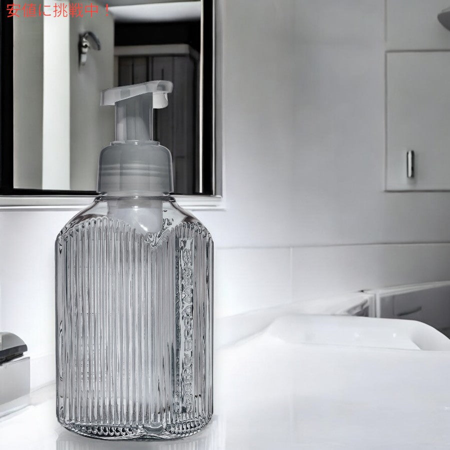 バス & ボディワークス Bath&Body Works チャコールバーティカルライン 泡ハンドソープ用 ディスペンサー Foaming Hand Soap Dispenser 6