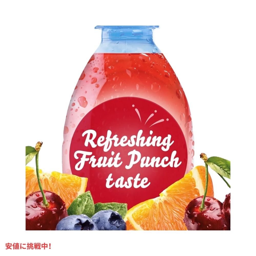 クリスタルライト Crystal Light オンザゴー フルーツパンチ ドリンクミックス 0.09オンス/10本入り On-the-Go Fruit Punch Drink Mix 0.09oz/10pk 6