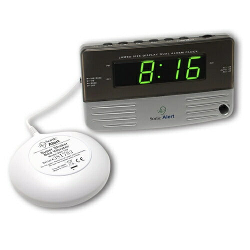 【振動する目覚まし】強力！振動式目覚まし時計 Sonic Boom Alarm Clock ソニック ブーム アラーム クロック ソニックアラート SB200ss 1