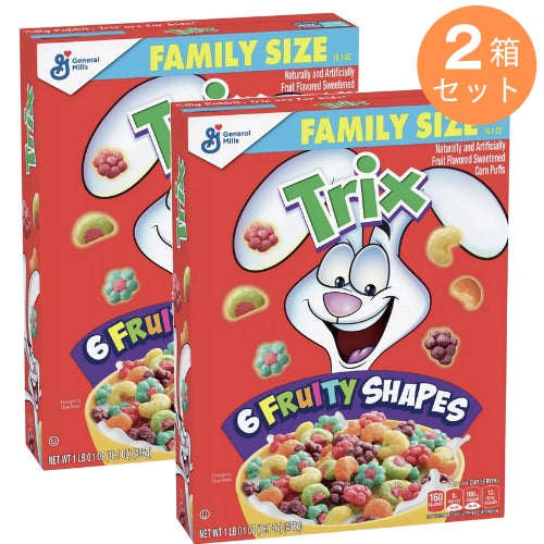 【2箱セット】TRIX トリックス コーンパフ ホールグレイン シリアル 456g 1