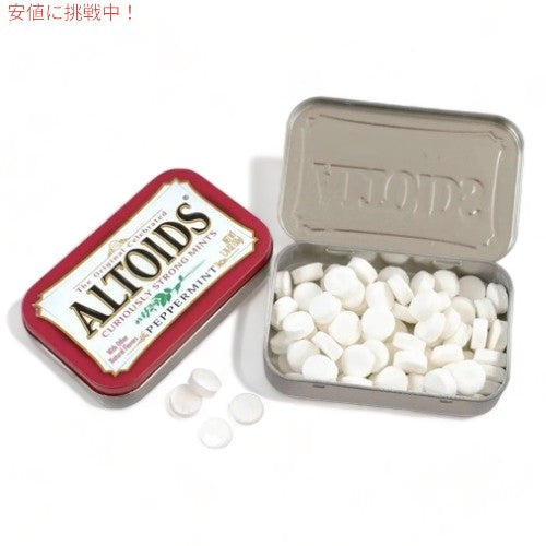 ALTOIDS アルトイズ ペパーミント味 キャンディー 12個パック ミント タブレット 缶入り 2