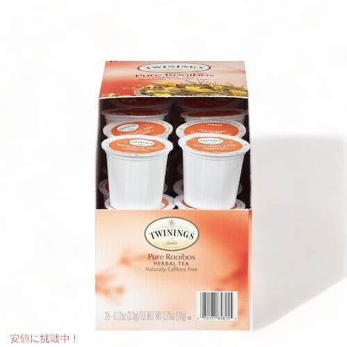 Pure Rooibos Red Tea Kcup【24個入り】トワイニング ピュア ルイボスティー レッドティー　 Kカップ 1