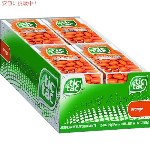 【12個セット】ティックタック　オレンジ Tic Tac Orange 12個セット 1