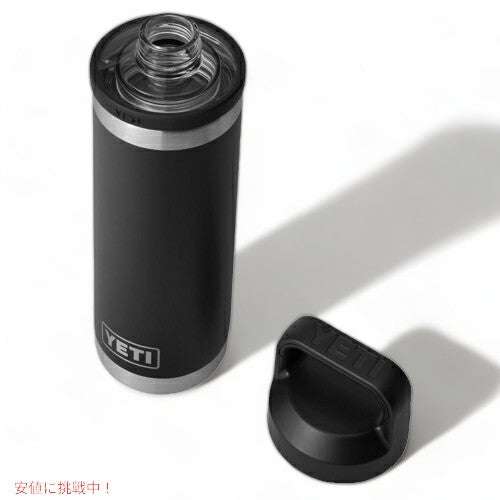 YETI Rambler 18 oz Bottle With Chug Cap BLACK / イエティ ランブラー ボトル 18 oz / 532 ml チャグキャップ付き 水筒 保温 保冷 5