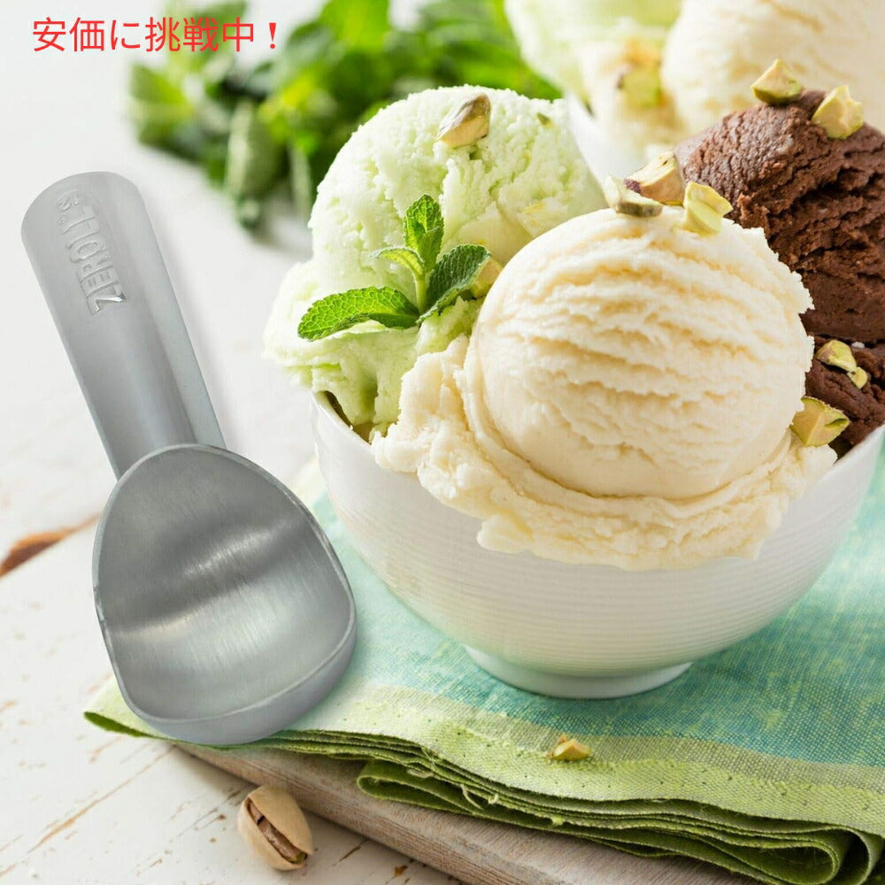 Zeroll 1012 ゼロール アイスクリームスクープ 3オンス シルバー Ice Cream Scoop 3 Ounce Silver 6