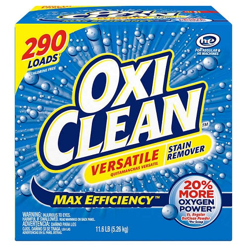 【送料無料 アメリカ版】オキシクリーン 290回分 酸素系漂白剤 コストコ オキシクリーン OxiClean Max Efficiency HE Powder Stain Remover 1