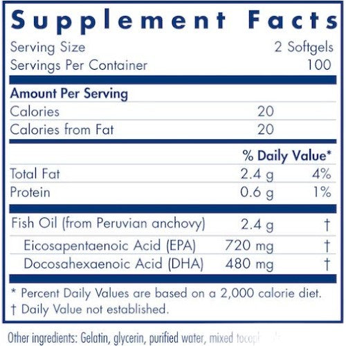 Allergy Research Super EPA Fish Oil Concentrate 200 soft gels / リサーチグループ スーパー EPA + DHA 200 ソフトカプセル 水銀除去済 2