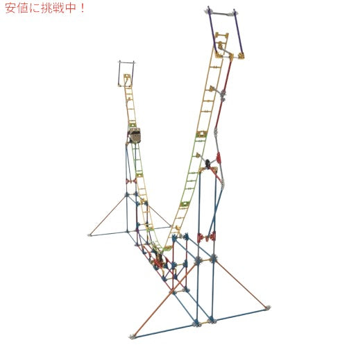 ケネックス エデュケーション K'NEX Education ジェットコースター組立セット (546ピース) 77078 教材 Roller Coaster Building Set 3