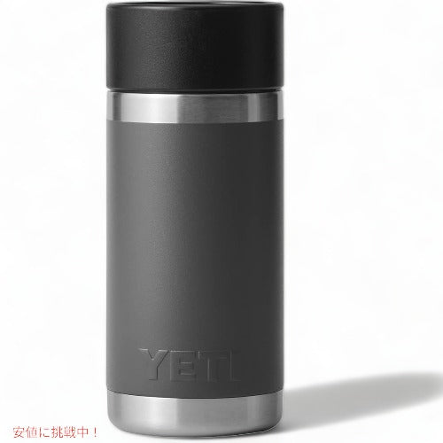 YETI イエティ ランブラー 355ml ホットキャップ [チャコール] Rambler 12 oz Bottle WITH HOT SHOT CAP 5