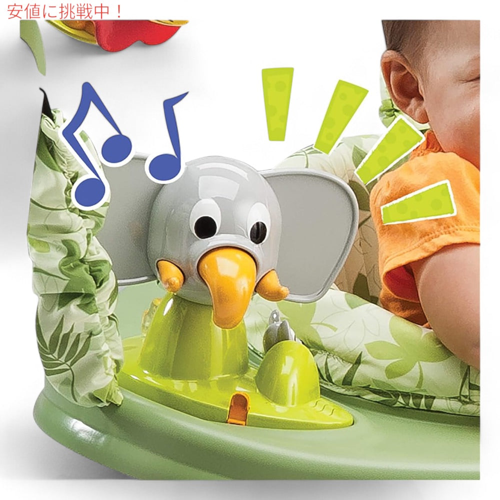Evenflo ベビー ジャンパルー サファリフレンズ 61731197 Exersaucer Activity Center, Safari Friends, Safari Friends 3