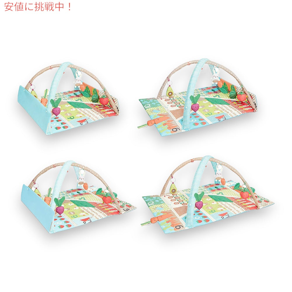 Skip Hop スキップホップ プレイマット ファームスタンド グロー & プレイ アクティビティジム グリーン Baby Gym, Farmstand Grow & Play 3