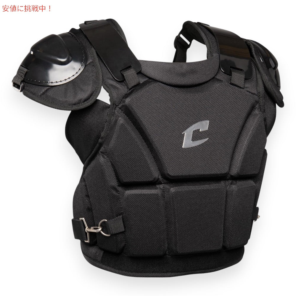 Champro 審判用 プロテクター 硬式 軟式両用 Mサイズ ブラック Umpire Chest Protector 1