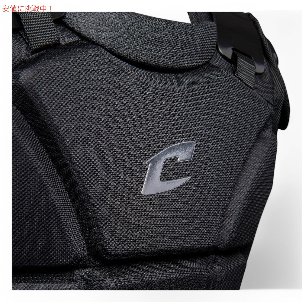 Champro 審判用 プロテクター 硬式 軟式両用 Mサイズ ブラック Umpire Chest Protector 2