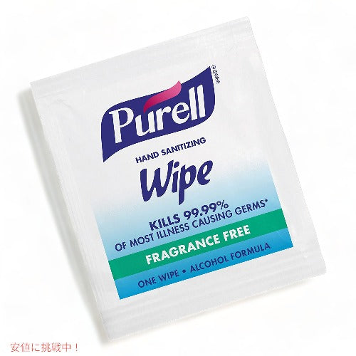 ピュレル サニタイジング ハンドワイプ 個包装 100枚 PURELL 除菌シート 1