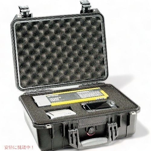 PELICAN ハードケース 1450 15L シルバー 1450-000-180 Case With Foam Silver 2