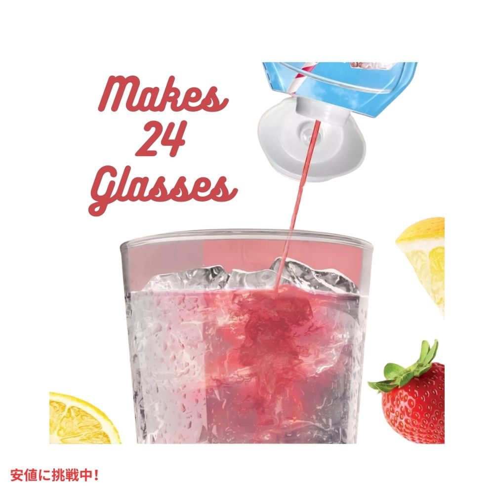 クリスタルライト Crystal Light リキッド ストロベリーレモネード ドリンクミックス 1.62オンス Liquid Strawberry Lemonade Drink Mix 1.62 fl oz Bottle 4