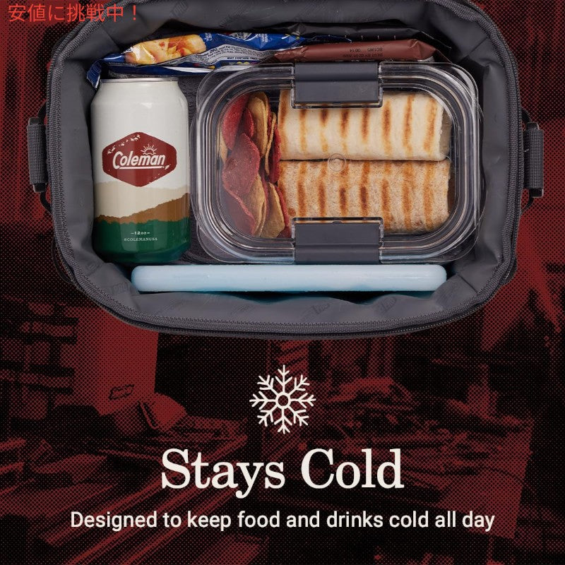 Coleman コールマン プロ仕様 高耐久断熱 ソフトクーラー ランチボックス Pro Heavy-Duty Insulated Soft Cooler Lunchbox 16can 3