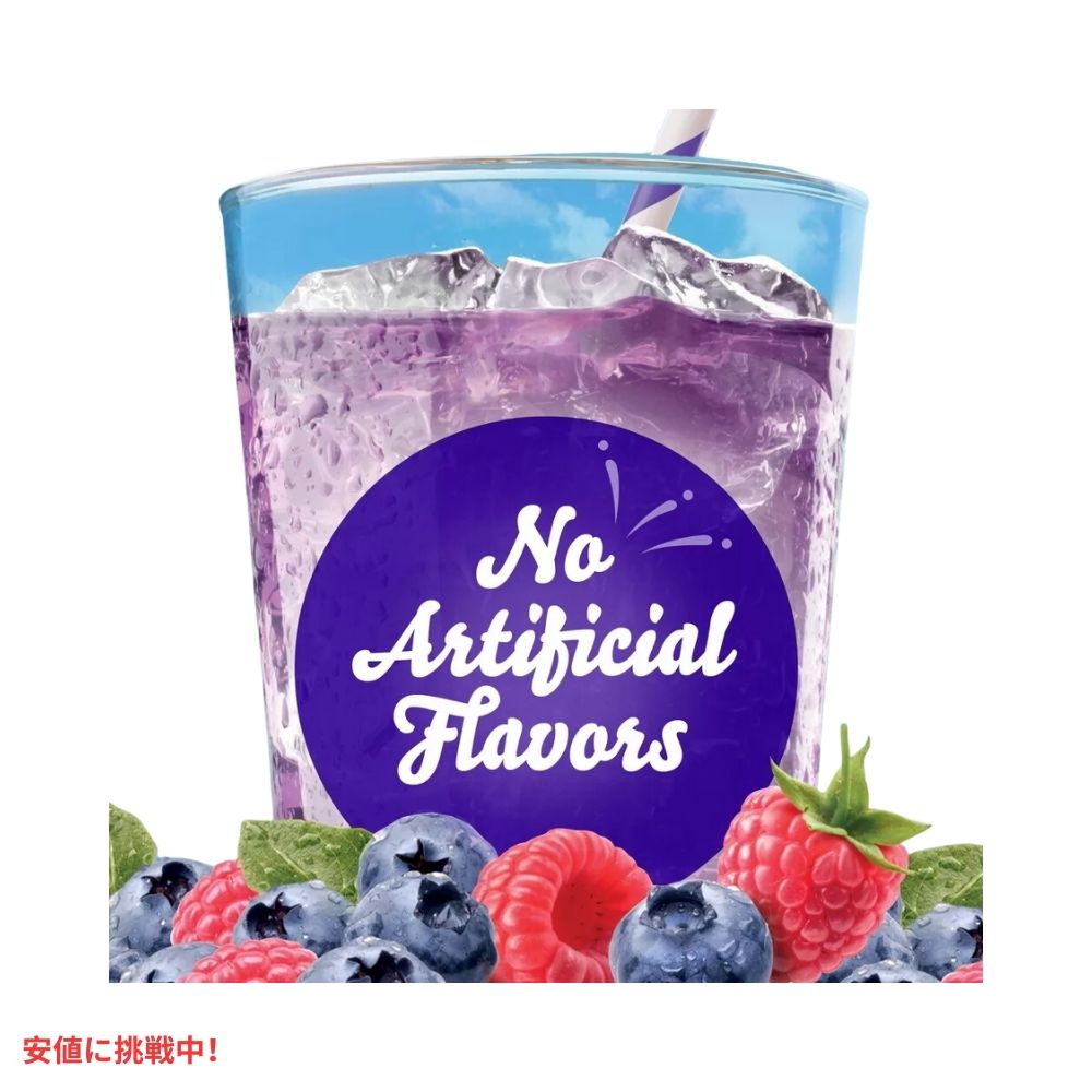 クリスタルライト Crystal Light リキッド ブルーベリー ラズベリー ドリンクミックス 1.62オンス 24回分 Liquid Blueberry Raspberry Drink Mix 1.62 fl oz 5