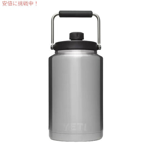 イエティ ランブラー 1ガロンジャグ 3.8リットル [ステンレススチール] 真空断熱 魔法瓶 YETI Rambler One Gallon Jug STAINLESS STEEL 2