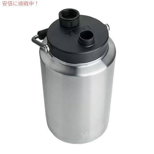 イエティ ランブラー 1ガロンジャグ 3.8リットル [ステンレススチール] 真空断熱 魔法瓶 YETI Rambler One Gallon Jug STAINLESS STEEL 3