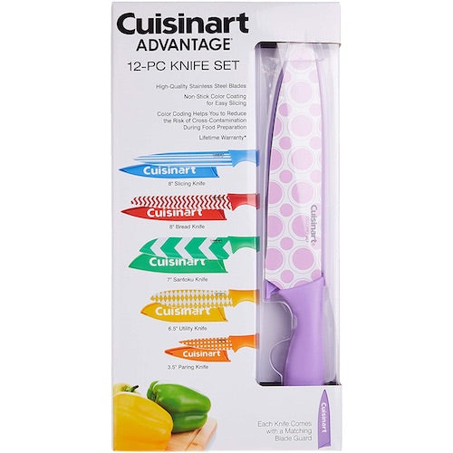 クイジナート Cuisinart  包丁12点セット C55-12PR1 ナイフセット カラフル おしゃれ キッチン 調理器具 12 Piece Printed Color Knife Set 6