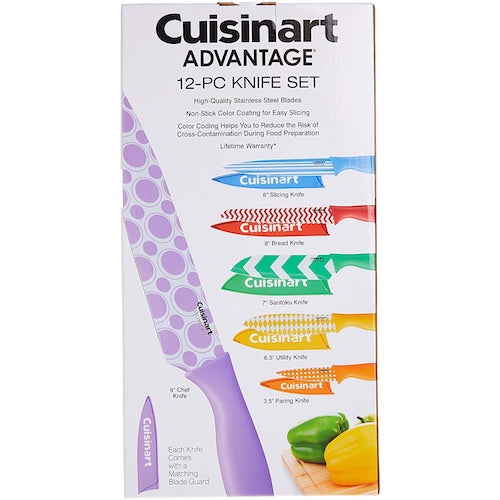 クイジナート Cuisinart  包丁12点セット C55-12PR1 ナイフセット カラフル おしゃれ キッチン 調理器具 12 Piece Printed Color Knife Set 7