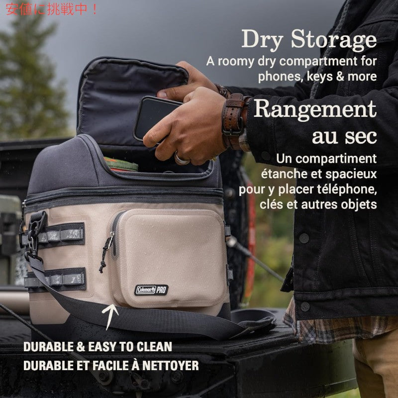 Coleman コールマン プロ仕様 高耐久断熱 ソフトクーラー ランチボックス Pro Heavy-Duty Insulated Soft Cooler Lunchbox 24can 2