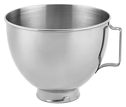 キッチンエイド ステンレスボウル KitchenAid K45SBWH 4.5クォート ミキサー チルトヘッドミキサー用ボウル 1