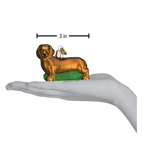 Old World Christmas Dog Collection ガラス吹きオーナメント クリスマスツリー ダックスフント用 モデル:12219 5