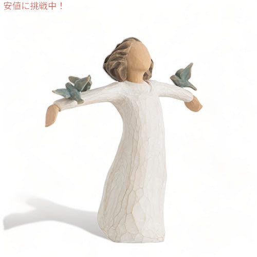 Willow Tree　幸福、原型制作されたハンドペイントのフィギュア 1