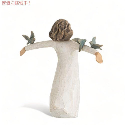 Willow Tree　幸福、原型制作されたハンドペイントのフィギュア 2