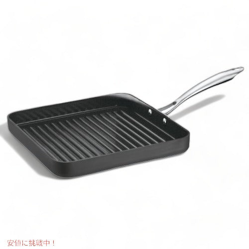 クイジナート ノンステノンスティック四角27.9cmグリルフライパン Cuisinart GG30-20 アメリカーナがお届け! 1
