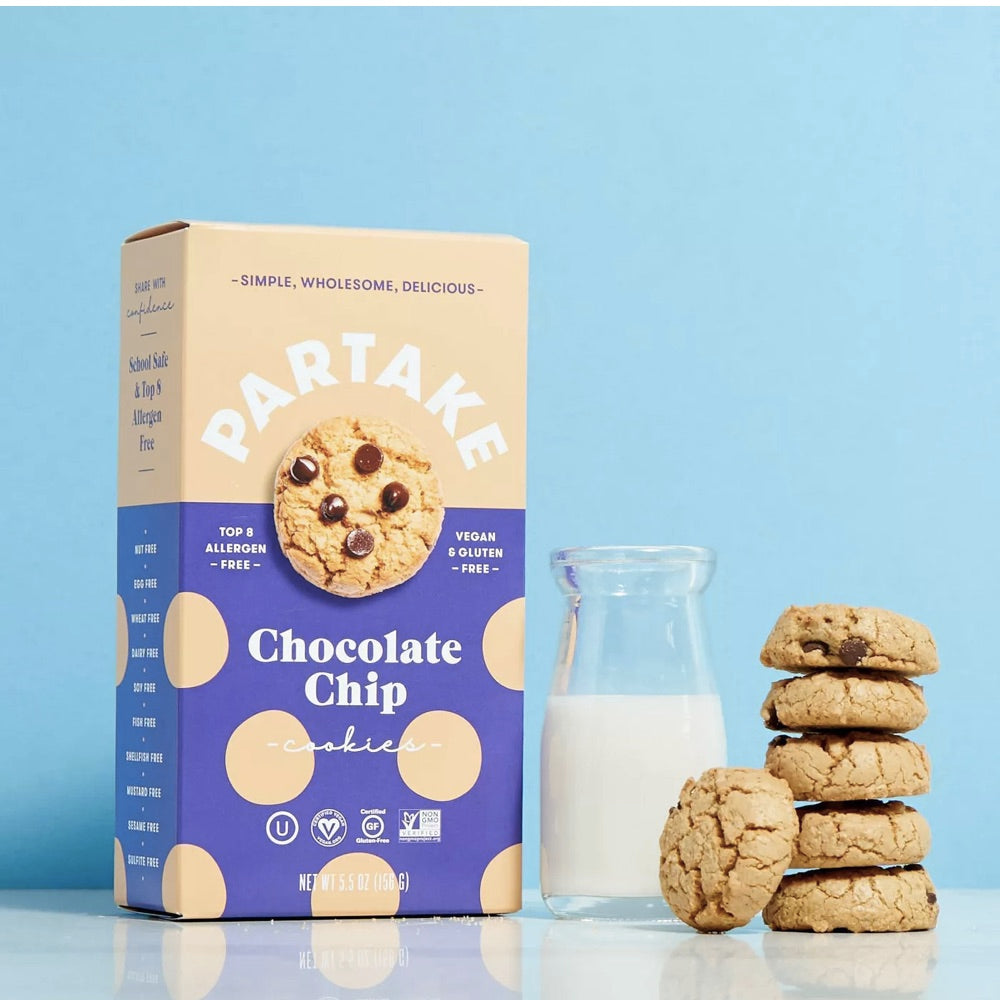 Partake Gluten Free Vegan Chocolate Chip Cookies - 5.5oz(156g) / チョコレートチップクッキー グルテンフリー＆ヴィー 3