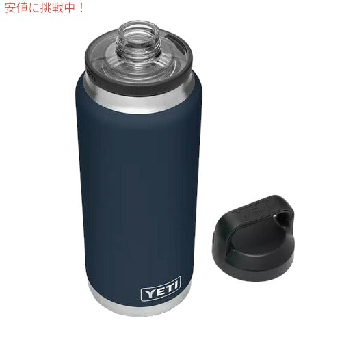 YETI Rambler 36 oz Bottle With Chug Cap Navy / イエティ ランブラー 36oz ボトル チャグキャップ付 4