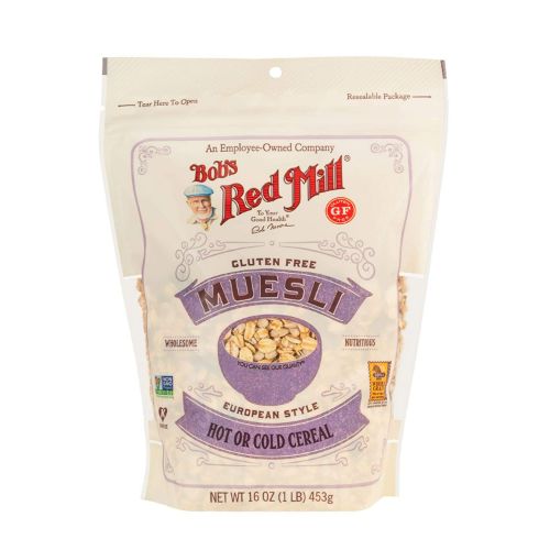 ボブズレッドミル Bob's Red Mill グルテンフリー Muesli シリアル 453g（16オンス)×4袋 アメリカーナがお届け! 2