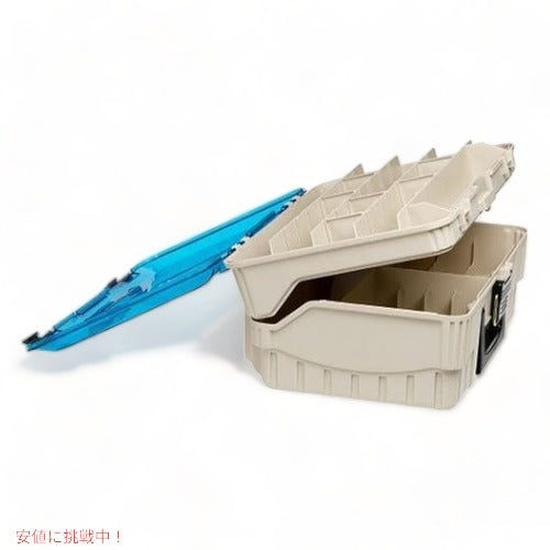 2層マグナム3500タックルボックス Plano 135010ベージュ フィッシング 釣り 釣具 収納 Two Level Magnum 3500 Tackle Box 2