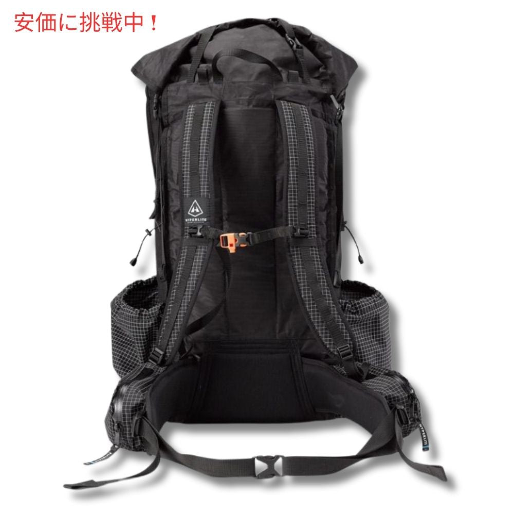Hyperlite Mountain Gear ハイパーライトマウンテンギア ウルトラライトハイキング 登山リュック バックパック UNBOUND 40 Black Small 3