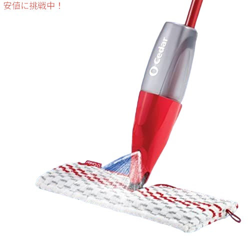 O-Cedar ProMist MAXスプレーモップ、2つの追加リフィル付きPMM、赤 5