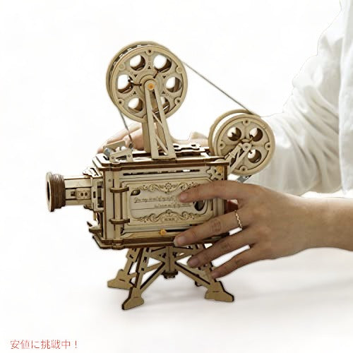 ROKR3D 木製パズルメカニカルモデルキットDIY 3