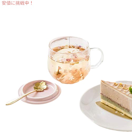 IOYGOOD さくらカップ、かわいい耐熱カップ( Color : Pink A , Size : 400ML ) 4