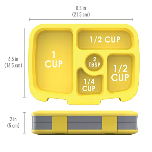 Bentgo ベントゴー Kids Prints 漏れ防止 5コンパートメント (建設トラック) 5