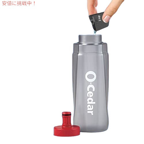 O-Cedar ProMist MAXスプレーモップ、2つの追加リフィル付きPMM、赤 4