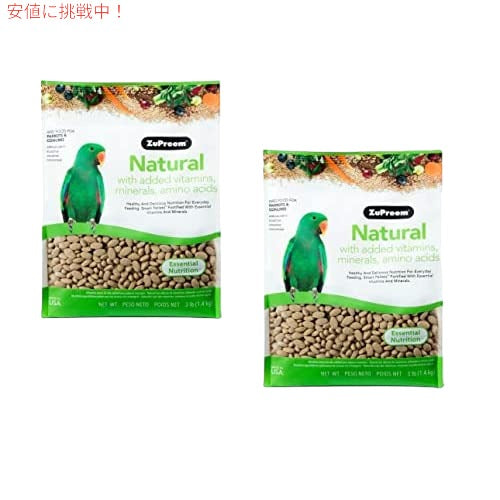 ZuPreem 天然鳥用ペレット オウムとインコ用 1