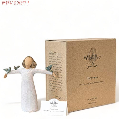 Willow Tree　幸福、原型制作されたハンドペイントのフィギュア 5