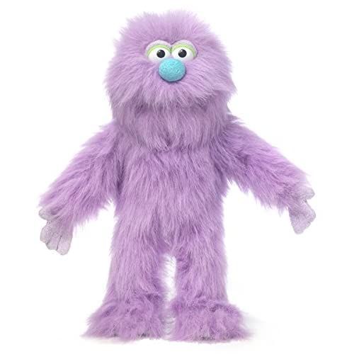 Silly Puppets 14インチ パープルモンスター ハンドパペット 1