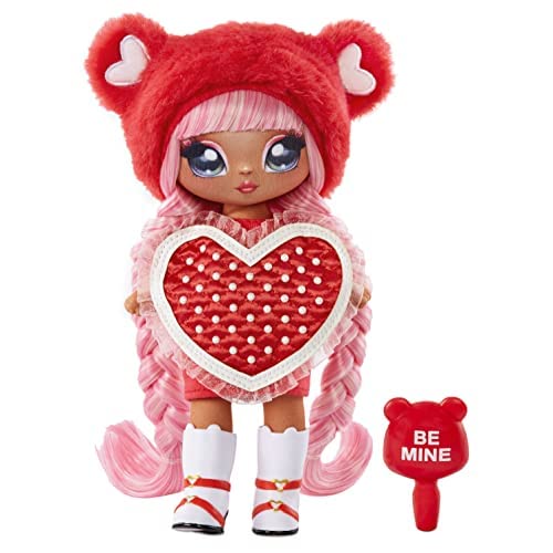 ナ！ナ！ナ！ サプライズ Valentina Moore - 赤いテディベアにインスパイアされた 7.5 インチ ファッションドール 1
