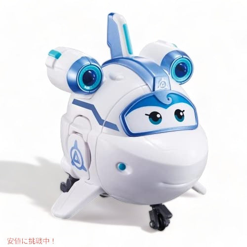Super Wings 5インチ 変形するスーパーチャージャー アストラ 飛行機からロボットへ 2